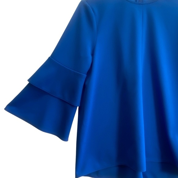 Women’s Tibi Structured Blouse in Blue. Size 4. - Picture 3 of 13